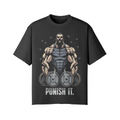 PUNISH IT- Pump Top-Snow Wash-League of Lifters