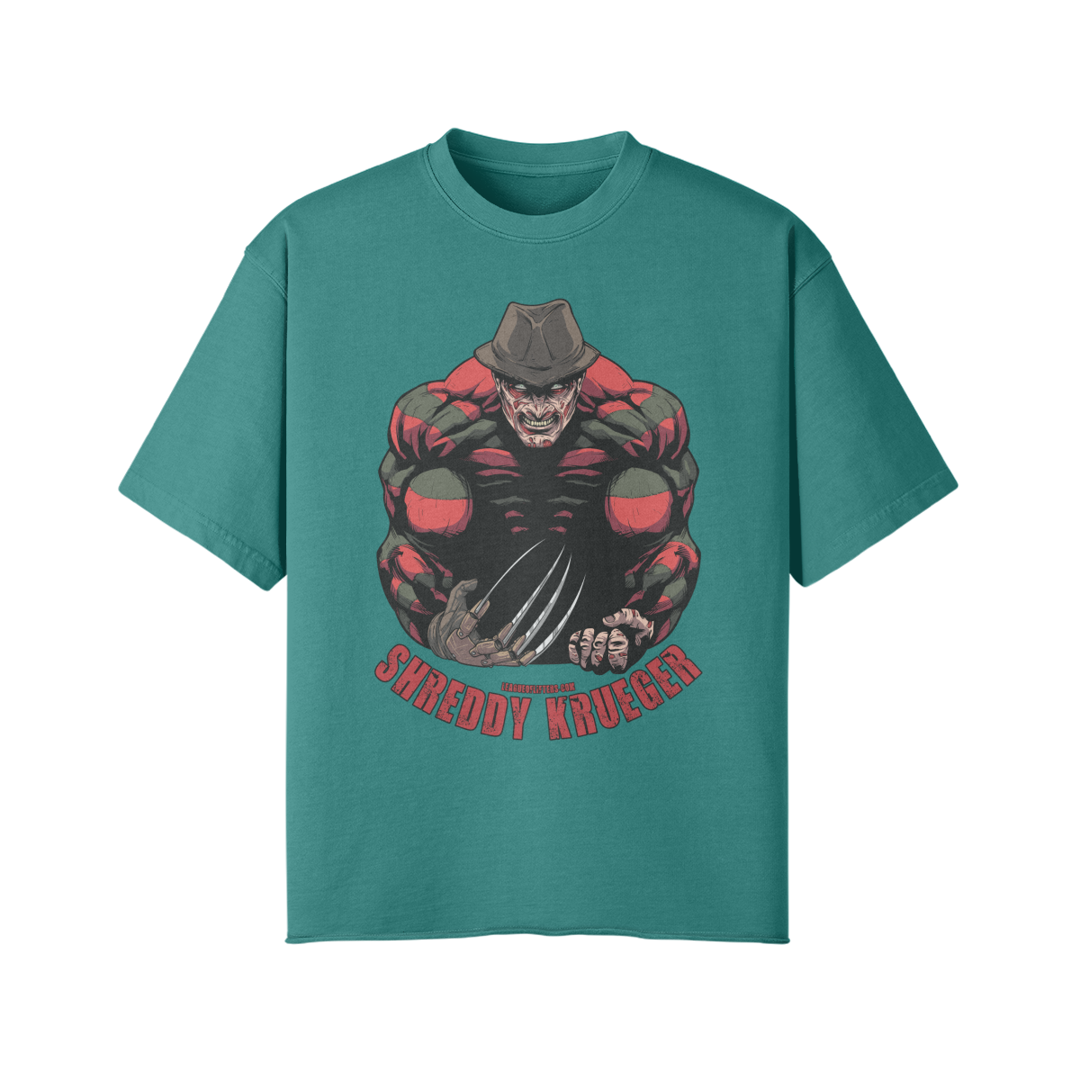 SHREDDY KRUEGER- Pump Top-Vintage Green-League of Lifters