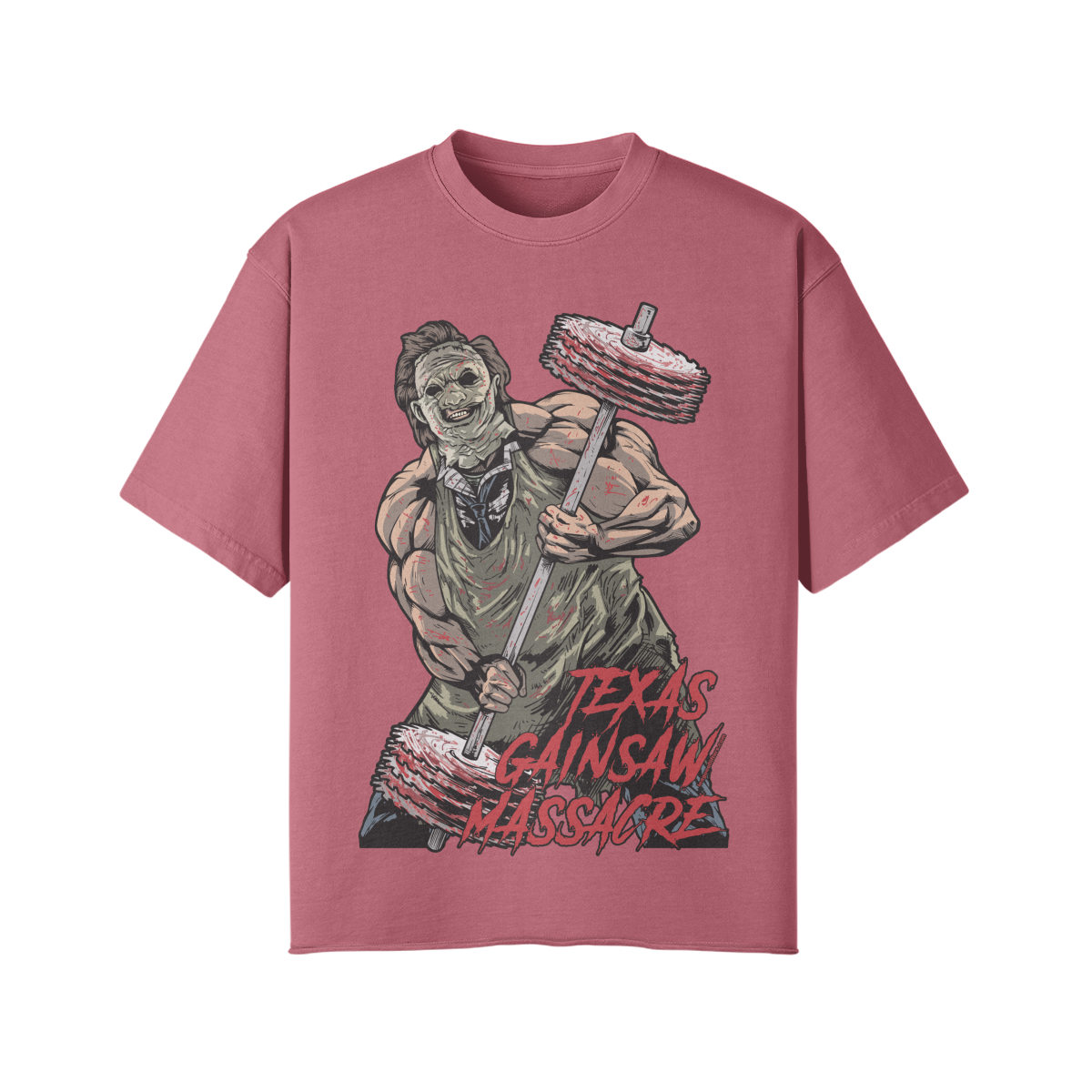 TEXAS GAINSAW MASSACRE- Pump Top-Cameo Brown-League of Lifters