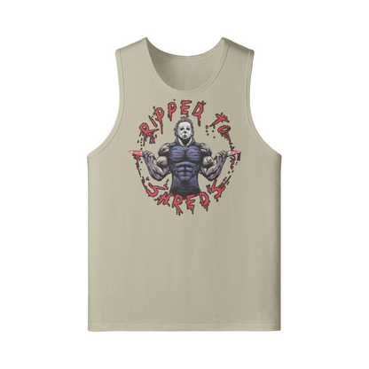 RIPPED TO SHREDS- Tank Top-Rice Apricot-League of Lifters