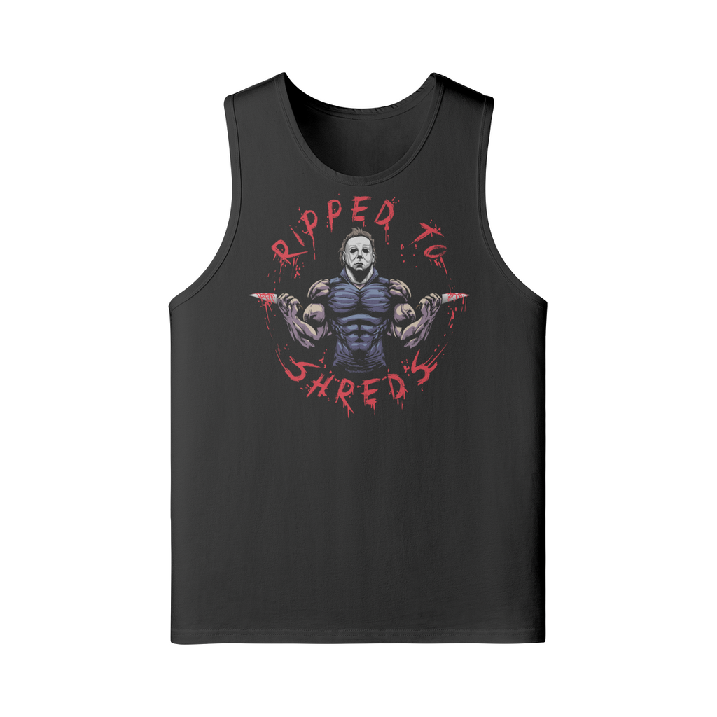 RIPPED TO SHREDS- Tank Top-Black-League of Lifters