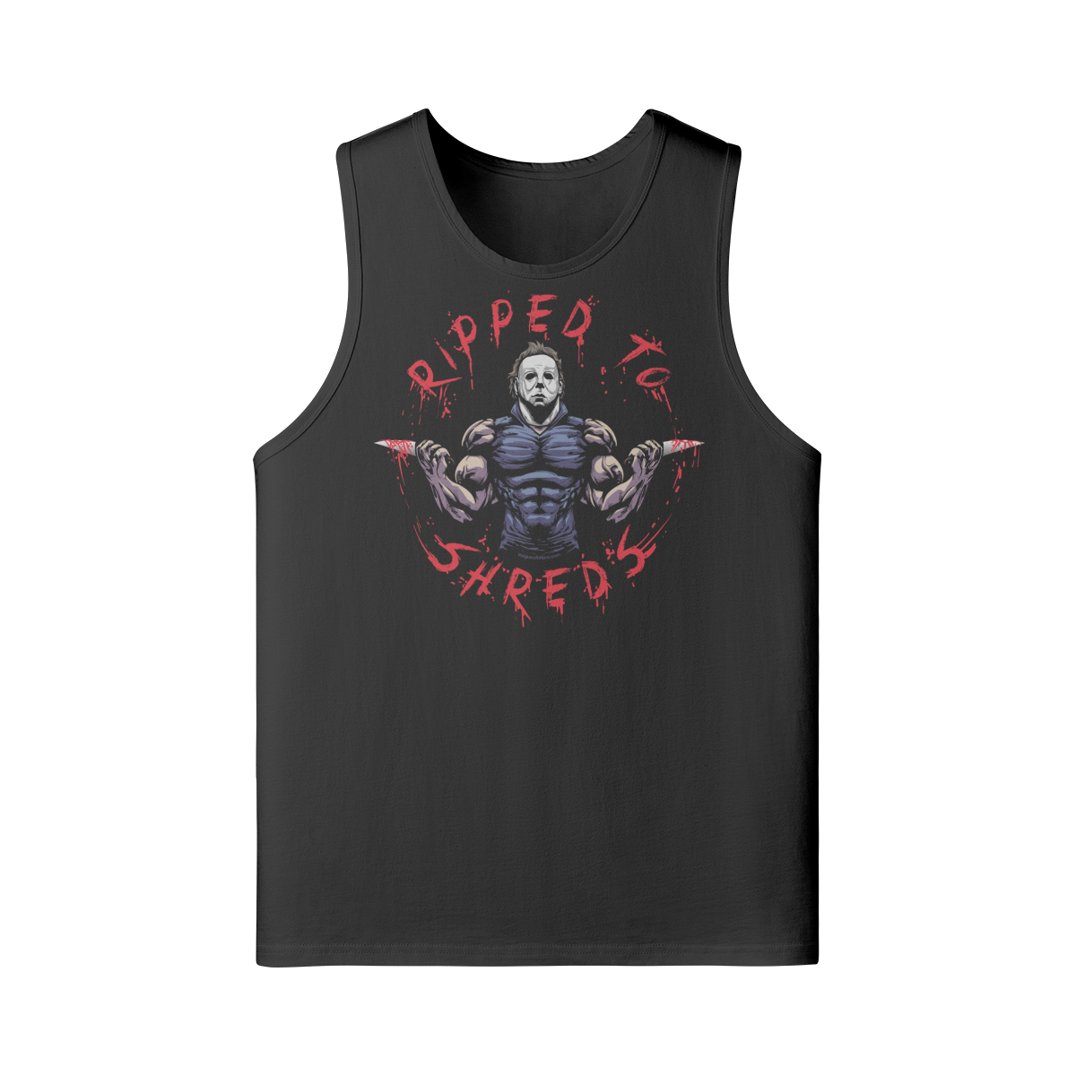 RIPPED TO SHREDS- Tank Top-Black-League of Lifters