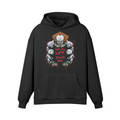WE ALL LIFT DOWN HERE (CLASSIC)- Oversized Hoodie-Faded Black-League of Lifters