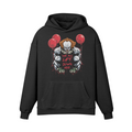 WE ALL LIFT DOWN HERE (CLASSIC BALLOONS)- Oversized Hoodie-Faded Black-League of Lifters