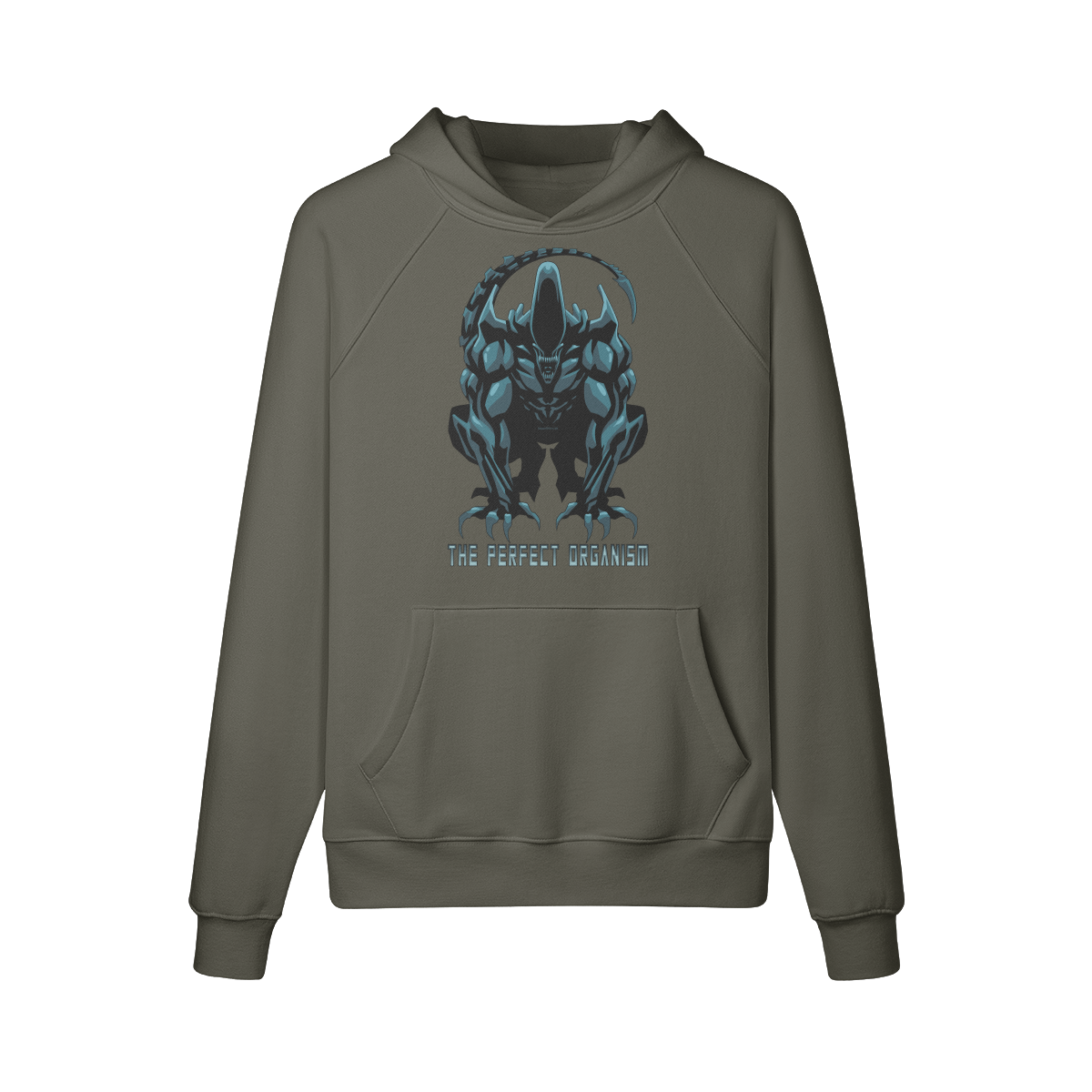 PERFECT ORGANISM- Hoodie-Charcoal Grey-League of Lifters