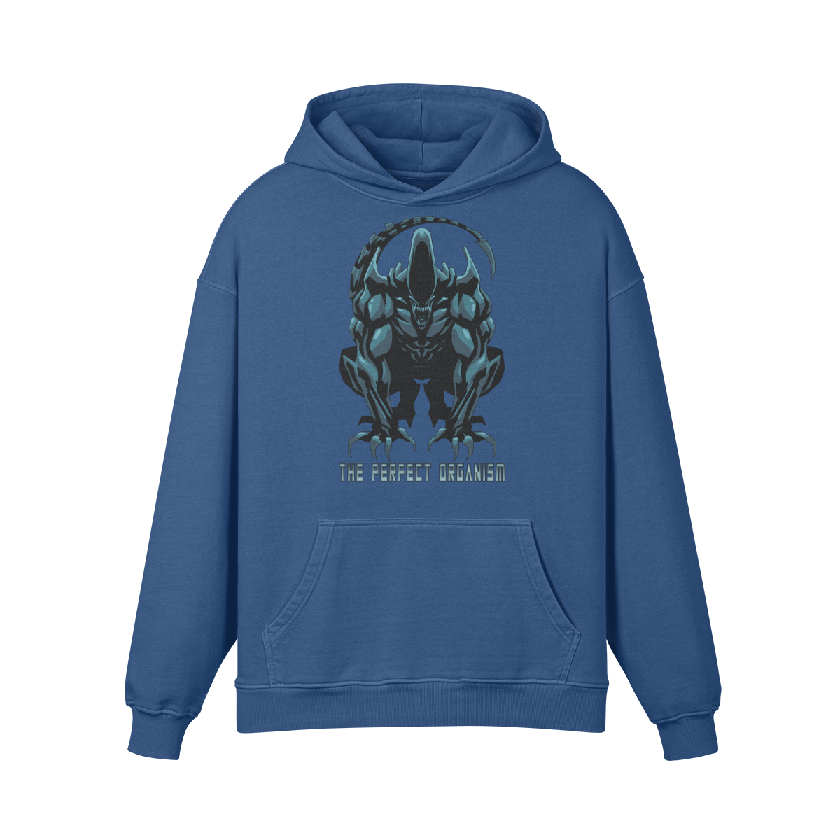 PERFECT ORGANISM- Oversized Hoodie-Kashmir Blue-League of Lifters