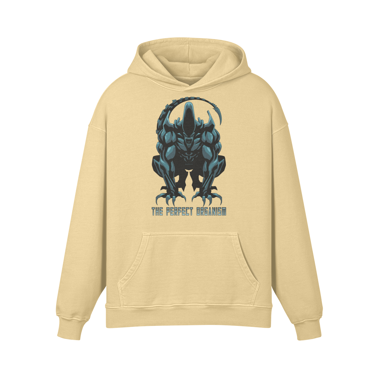 PERFECT ORGANISM- Oversized Hoodie-Desert Sand-League of Lifters