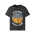GYM NOW PIZZA LATER- Classic T-Shirt-Black-League of Lifters