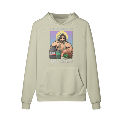 HALLOWED BE THY GAINS- Hoodie-Camel-League of Lifters