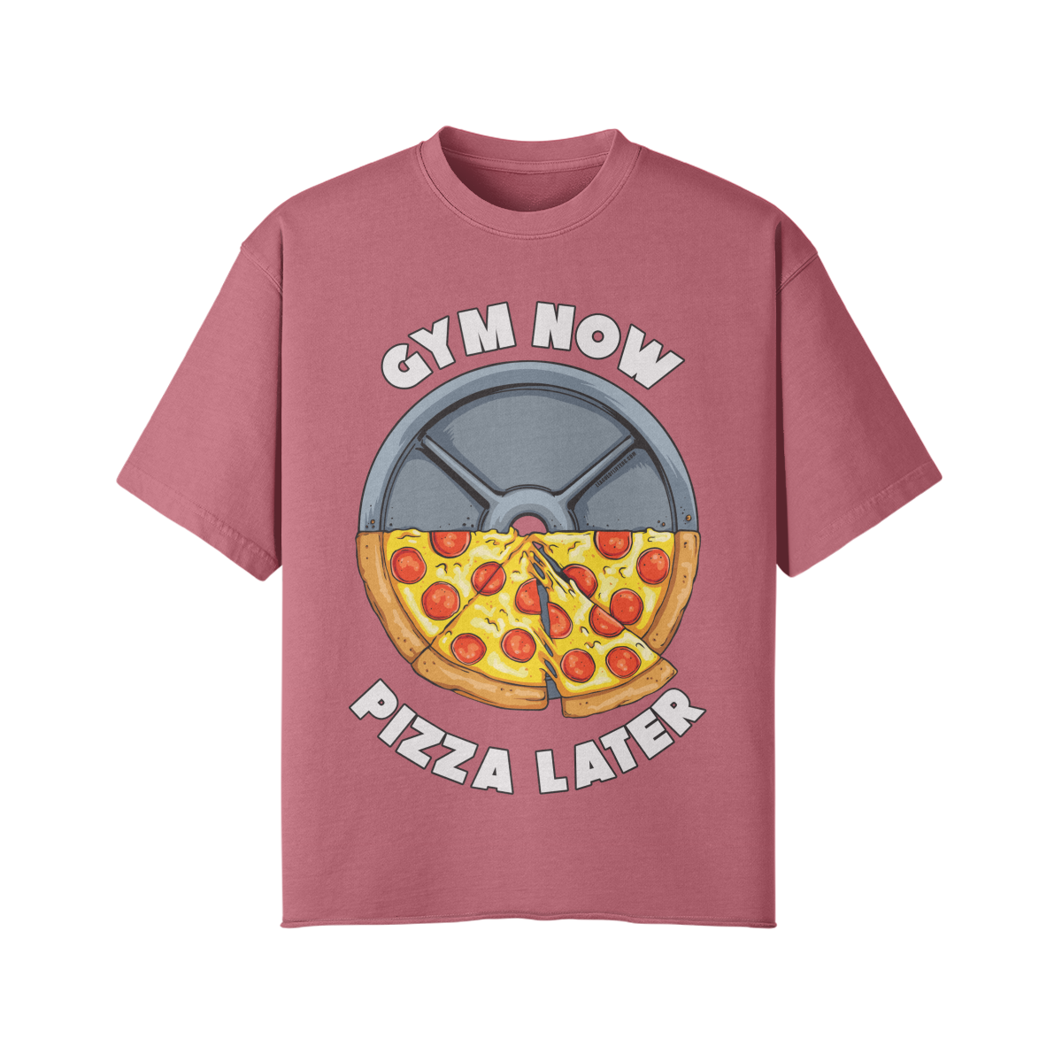 GYM NOW PIZZA LATER- Pump Top-Cameo Brown-League of Lifters