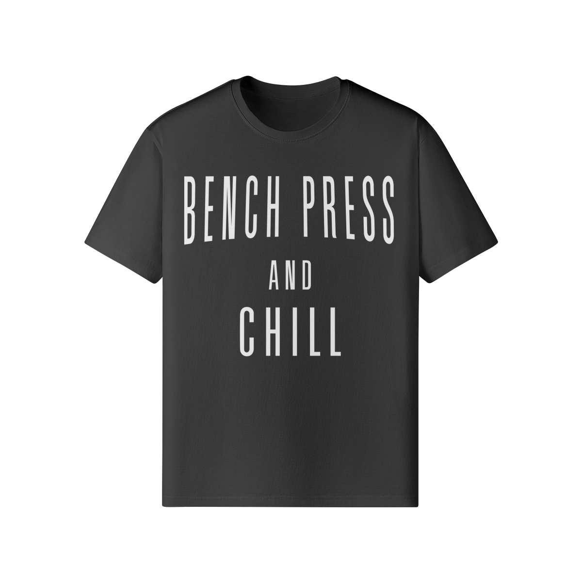 BENCH PRESS AND CHILL- Classic T-Shirt-Black-League of Lifters