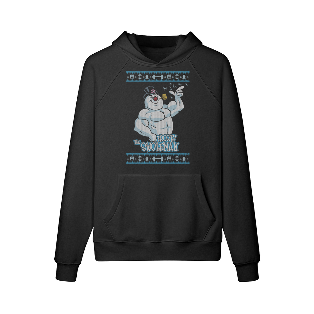 FROSTY THE SWOLEMAN- Hoodie-Black-League of Lifters