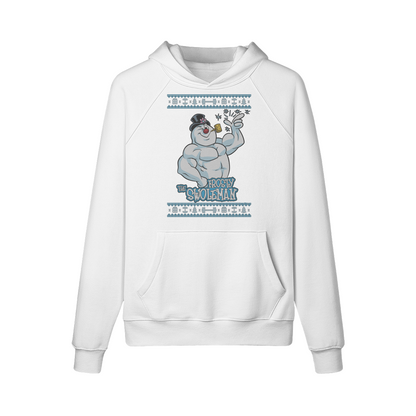 FROSTY THE SWOLEMAN- Hoodie-White-League of Lifters