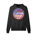 I LIFTED TODAY- Hoodie-Black-League of Lifters