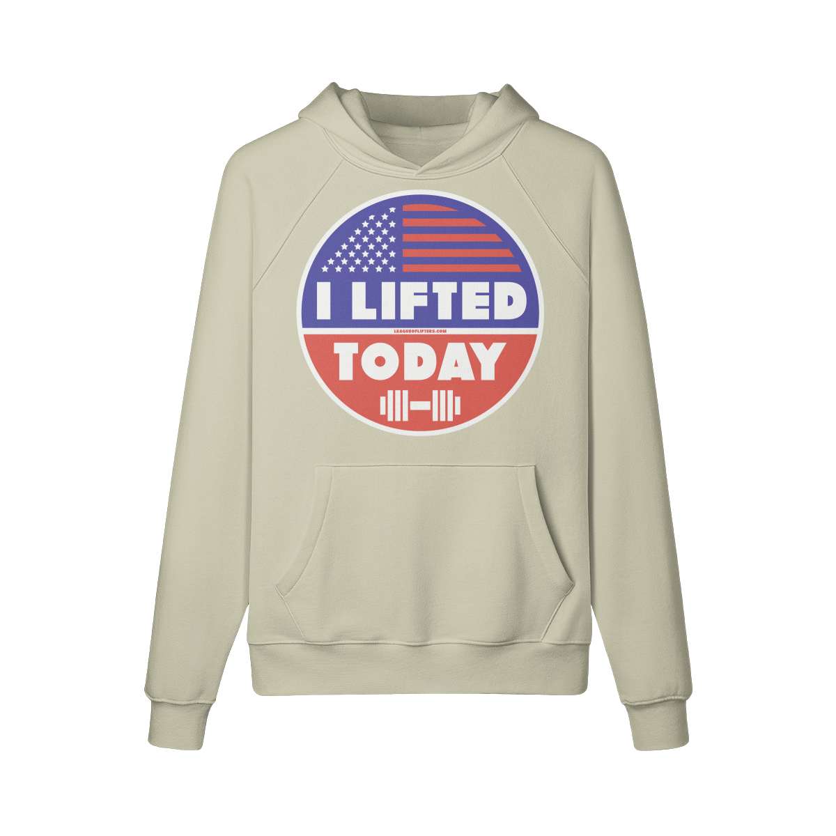 I LIFTED TODAY- Hoodie-Camel-League of Lifters