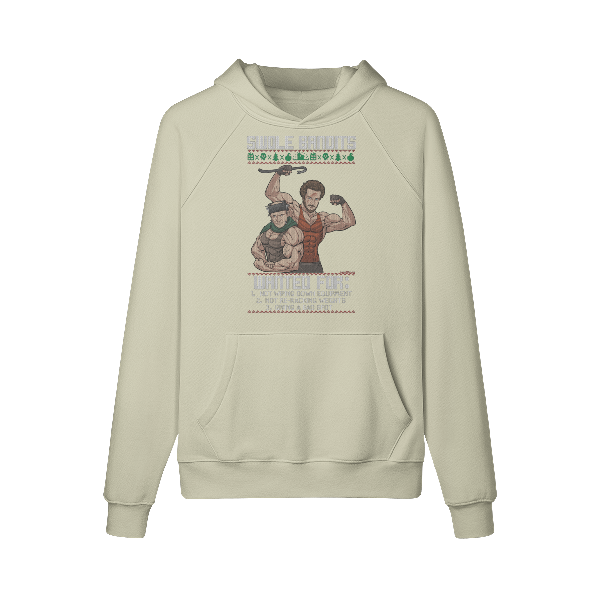 SWOLE BANDITS- Hoodie-Camel-League of Lifters