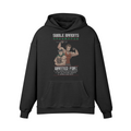 SWOLE BANDITS- Oversized Hoodie-Faded Black-League of Lifters
