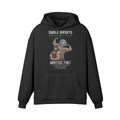 SWOLE BANDITS VARIANT- Oversized Hoodie-Faded Black-League of Lifters