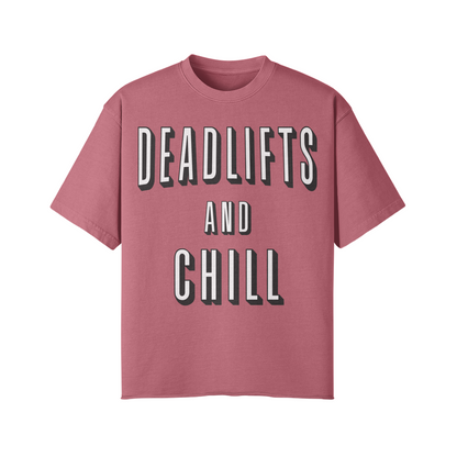 DEADLIFTS AND CHILL- Pump Top-Cameo Brown-League of Lifters