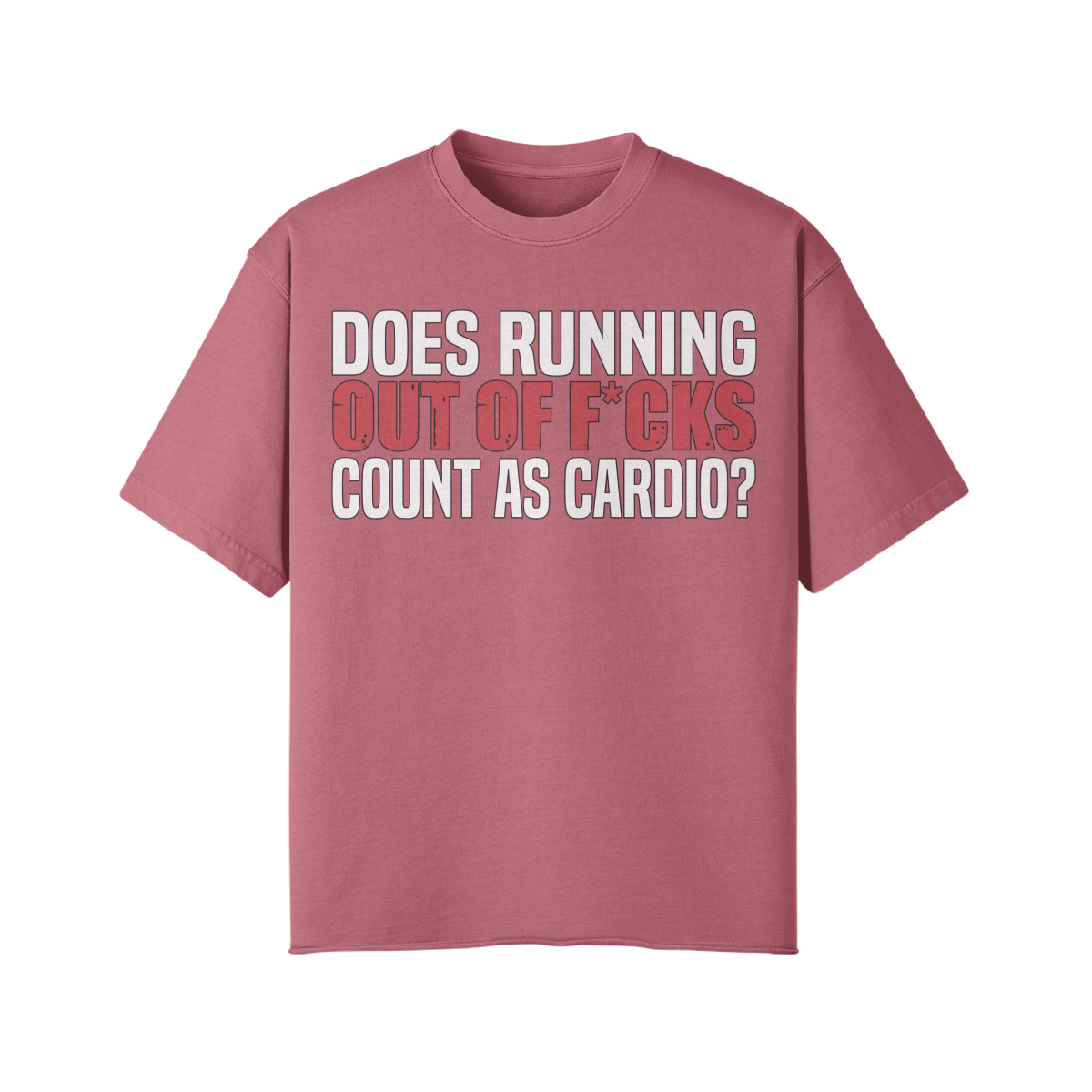 DOES RUNNING OUT OF F*CKS COUNT AS CARDIO- Pump Top-Cameo Brown-League of Lifters