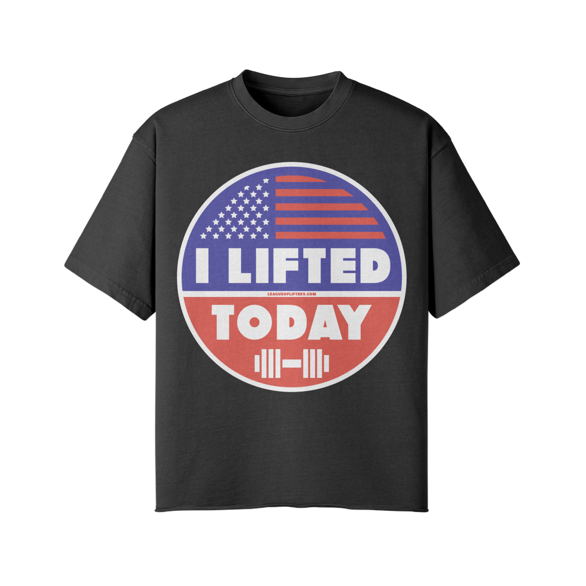 I LIFTED TODAY- Pump Top-Snow Wash-League of Lifters
