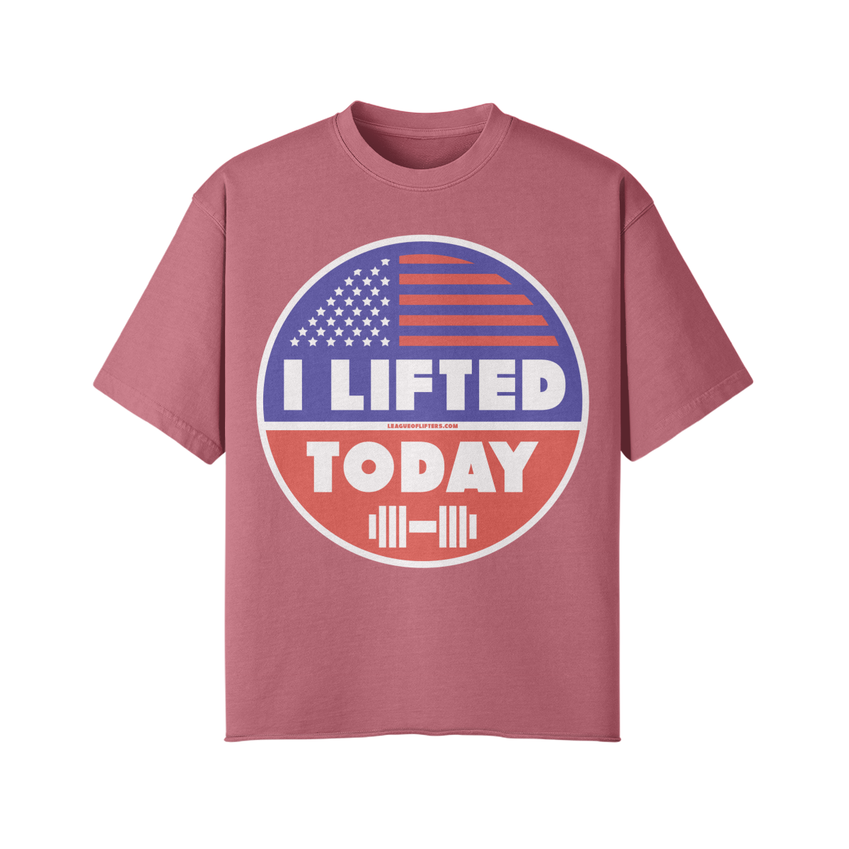 I LIFTED TODAY- Pump Top-Cameo Brown-League of Lifters