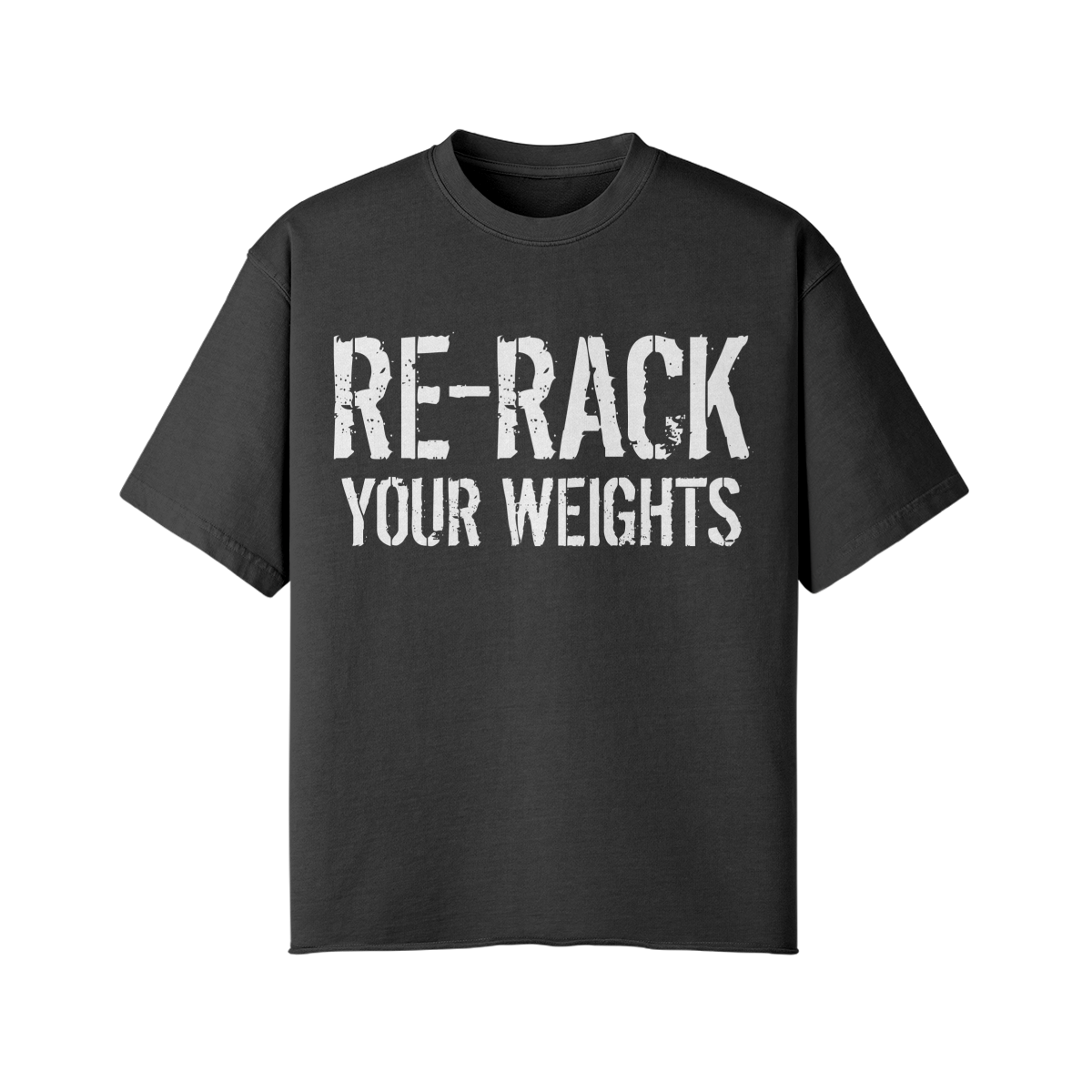 RE-RACK YOUR WEIGHTS- Pump Top-Snow Wash-League of Lifters