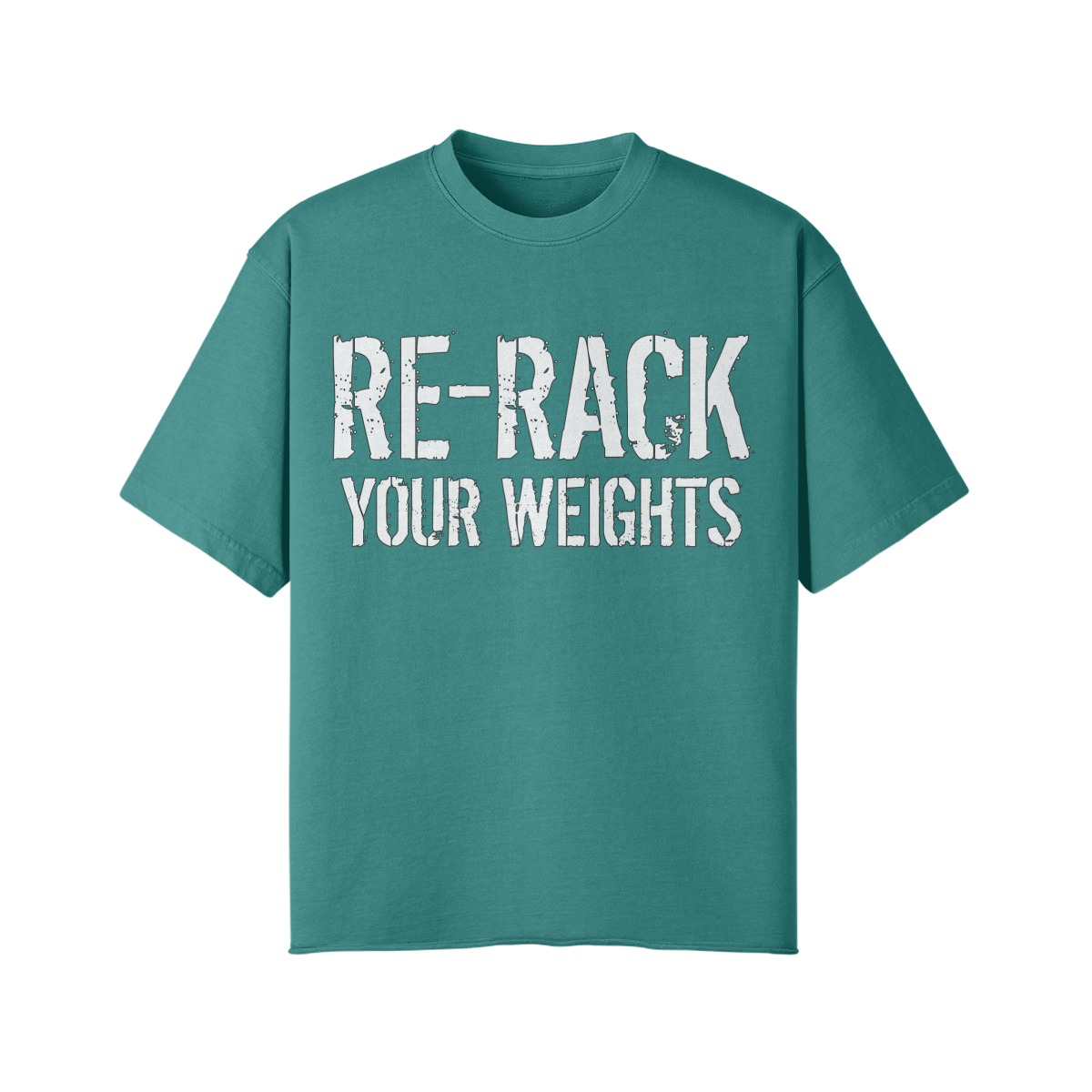 RE-RACK YOUR WEIGHTS- Pump Top-Vintage Green-League of Lifters