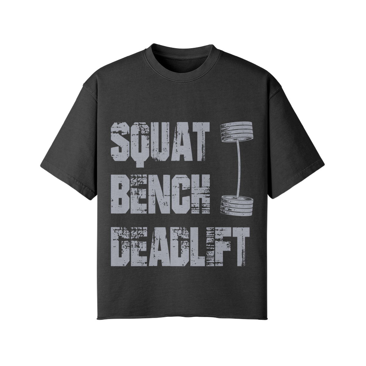 SQUATS BENCH DEADLIFT- Pump Top-Snow Wash-League of Lifters