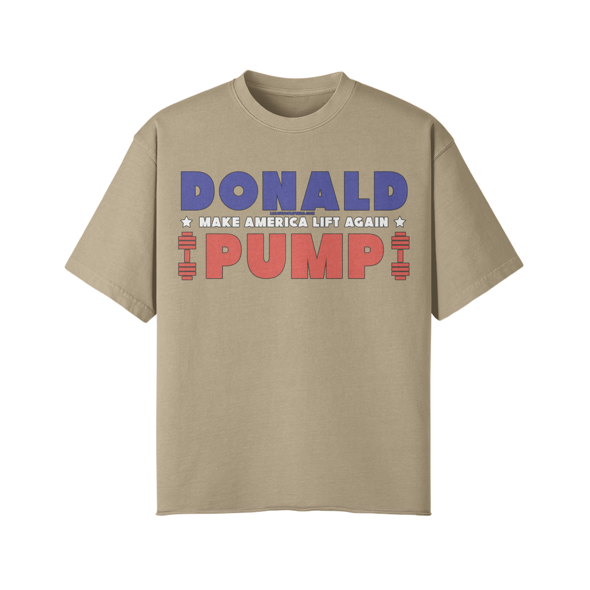 DONALD PUMP- Pump Top-Khaki-League of Lifters