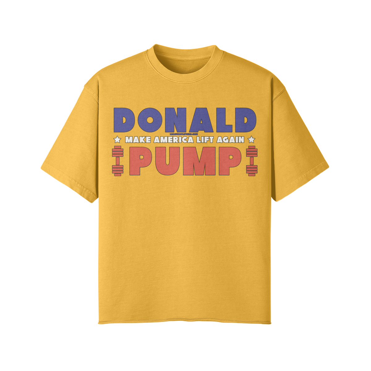 DONALD PUMP- Pump Top-Vintage Yellow-League of Lifters