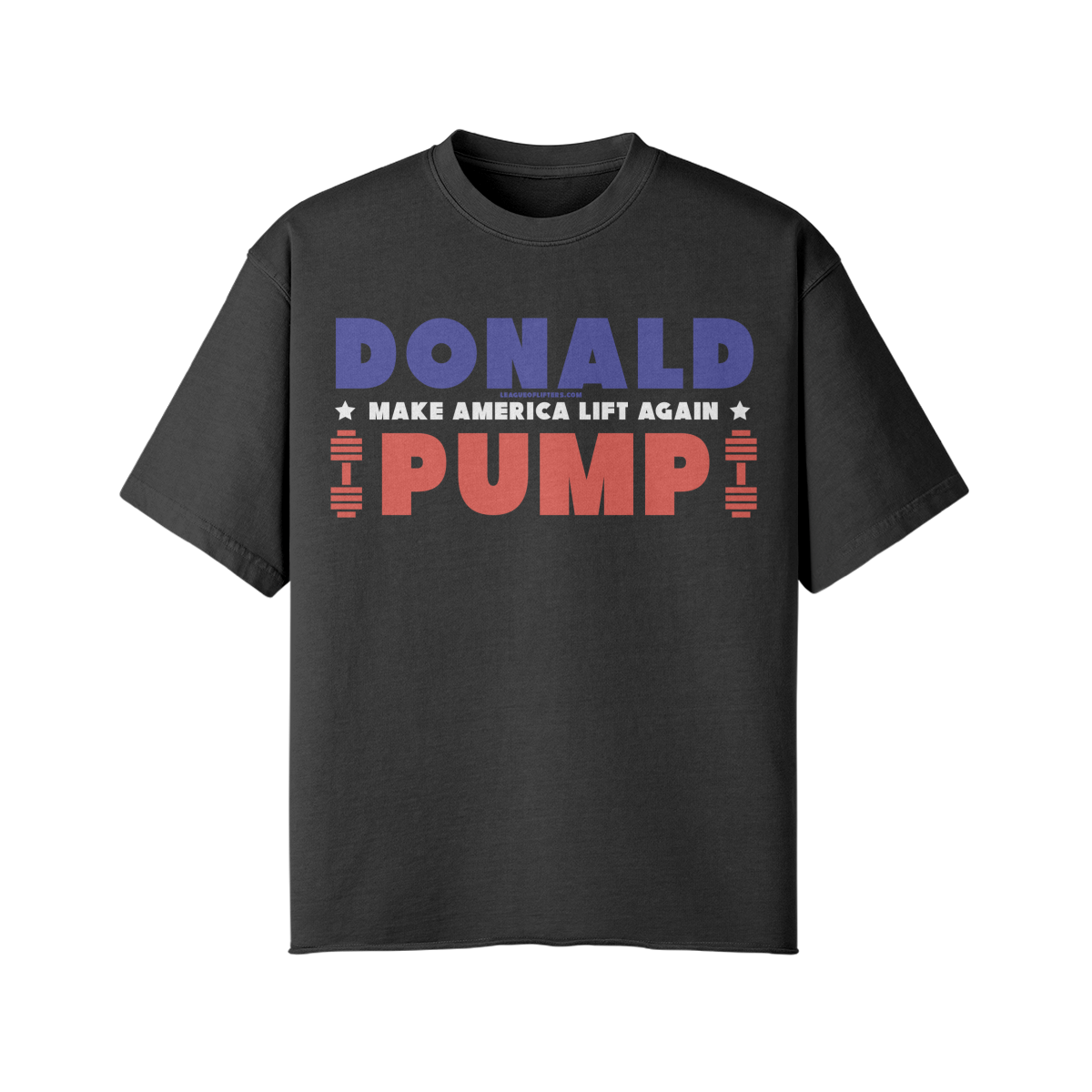 DONALD PUMP- Pump Top-Snow Wash-League of Lifters