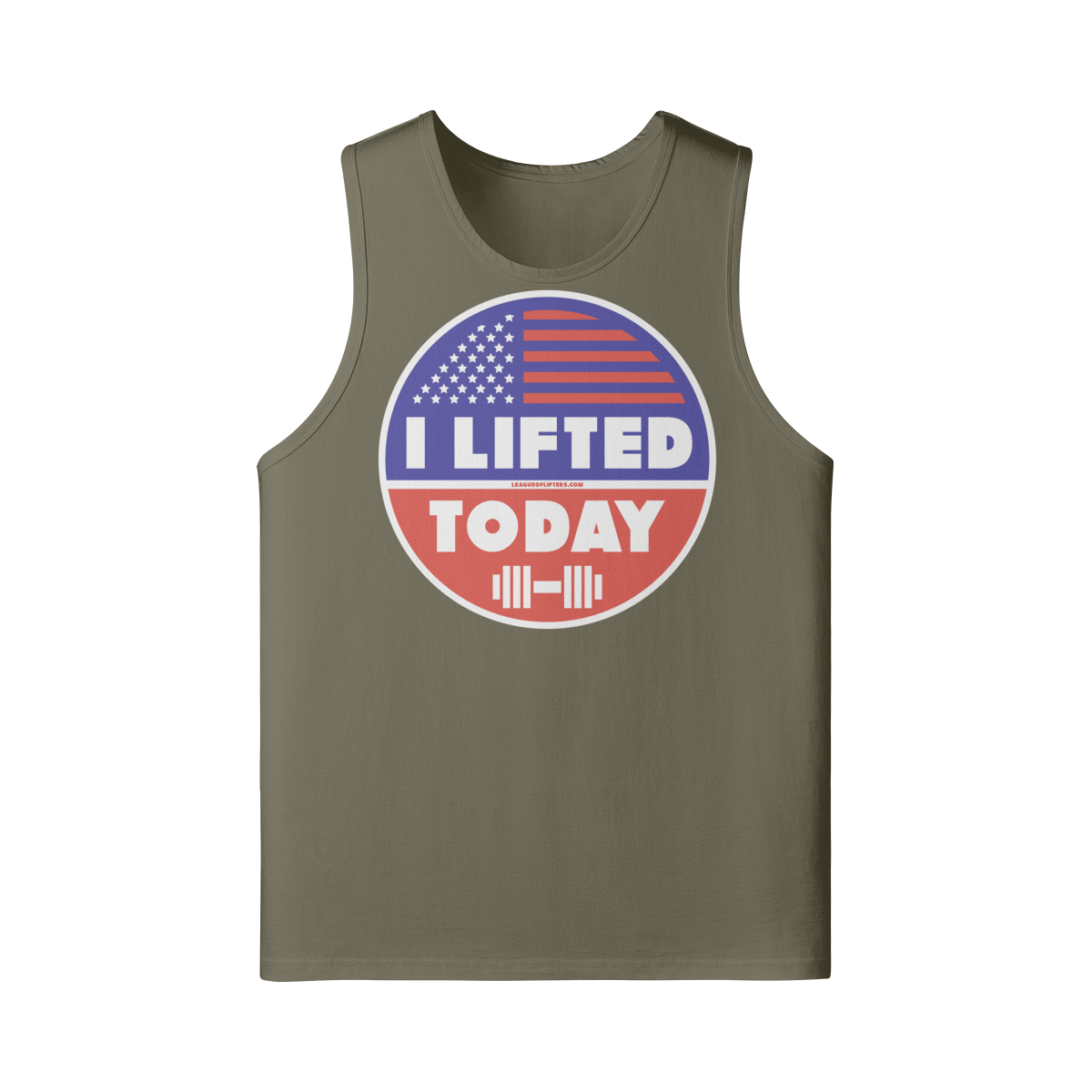 I LIFTED TODAY- Tank Top-Camel-League of Lifters