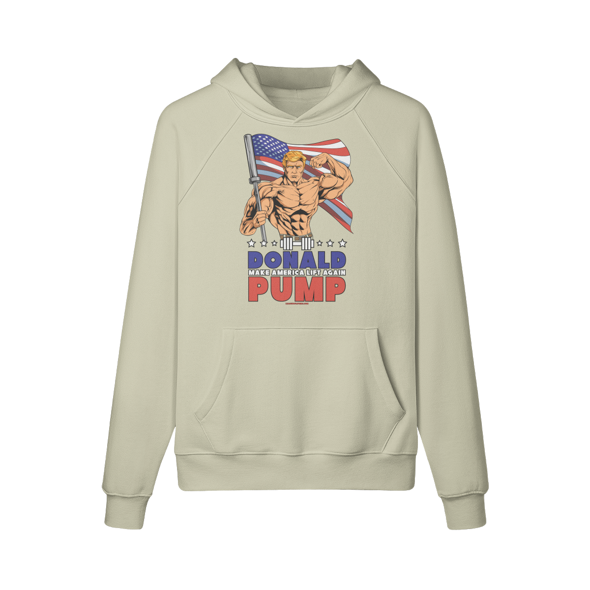 DONALD PUMP FLEX- Hoodie-Camel-League of Lifters
