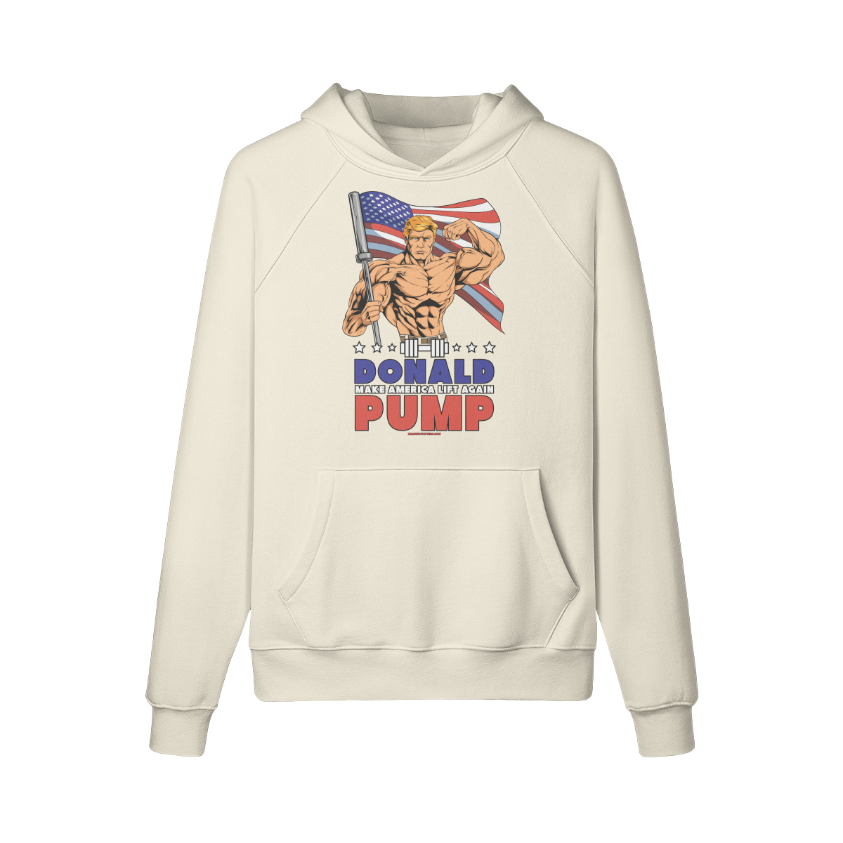 DONALD PUMP FLEX- Hoodie-Rice Apricot-League of Lifters