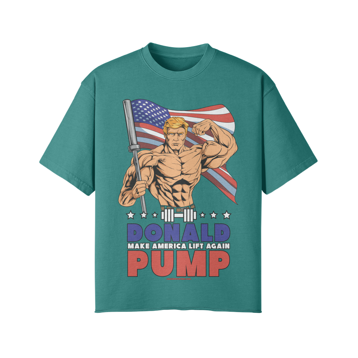 DONALD PUMP FLEX- Pump Top-Vintage Green-League of Lifters