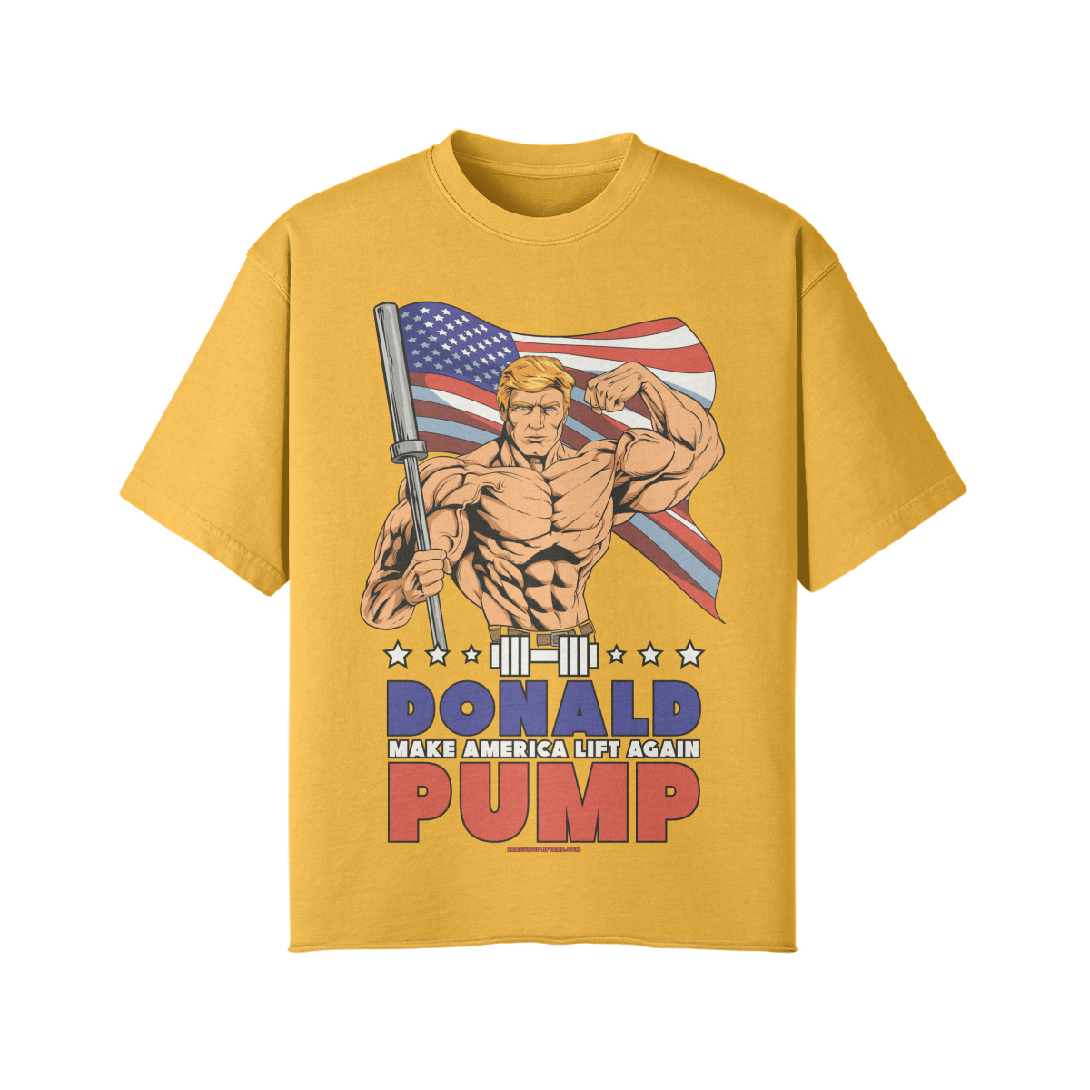 DONALD PUMP FLEX- Pump Top-Vintage Yellow-League of Lifters