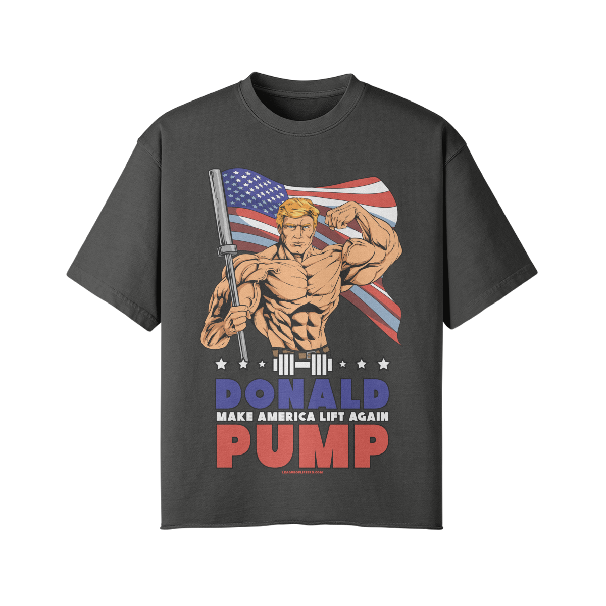 DONALD PUMP FLEX- Pump Top-Dark Gray-League of Lifters