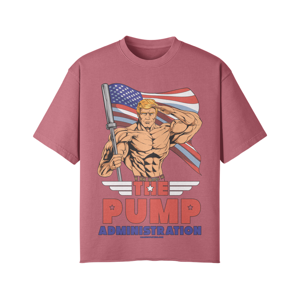 THE PUMP ADMINISTRATION- Pump Top-Cameo Brown-League of Lifters