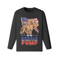 DONALD PUMP FLEX- Classic Long Sleeve Top-Black-League of Lifters