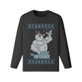 FROSTY THE SWOLEMAN- Classic Long Sleeve Top-Black-League of Lifters