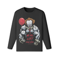WE ALL LIFT DOWN HERE (BALLOON)- Classic Long Sleeve Top-Black-League of Lifters