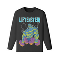 LIFTENSTEIN- Classic Long Sleeve Top-Black-League of Lifters