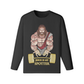 JESUS IS MY SPOTTER- Classic Long Sleeve Top-Black-League of Lifters