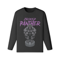 JACKED PANTHER- Classic Long Sleeve Top-Black-League of Lifters