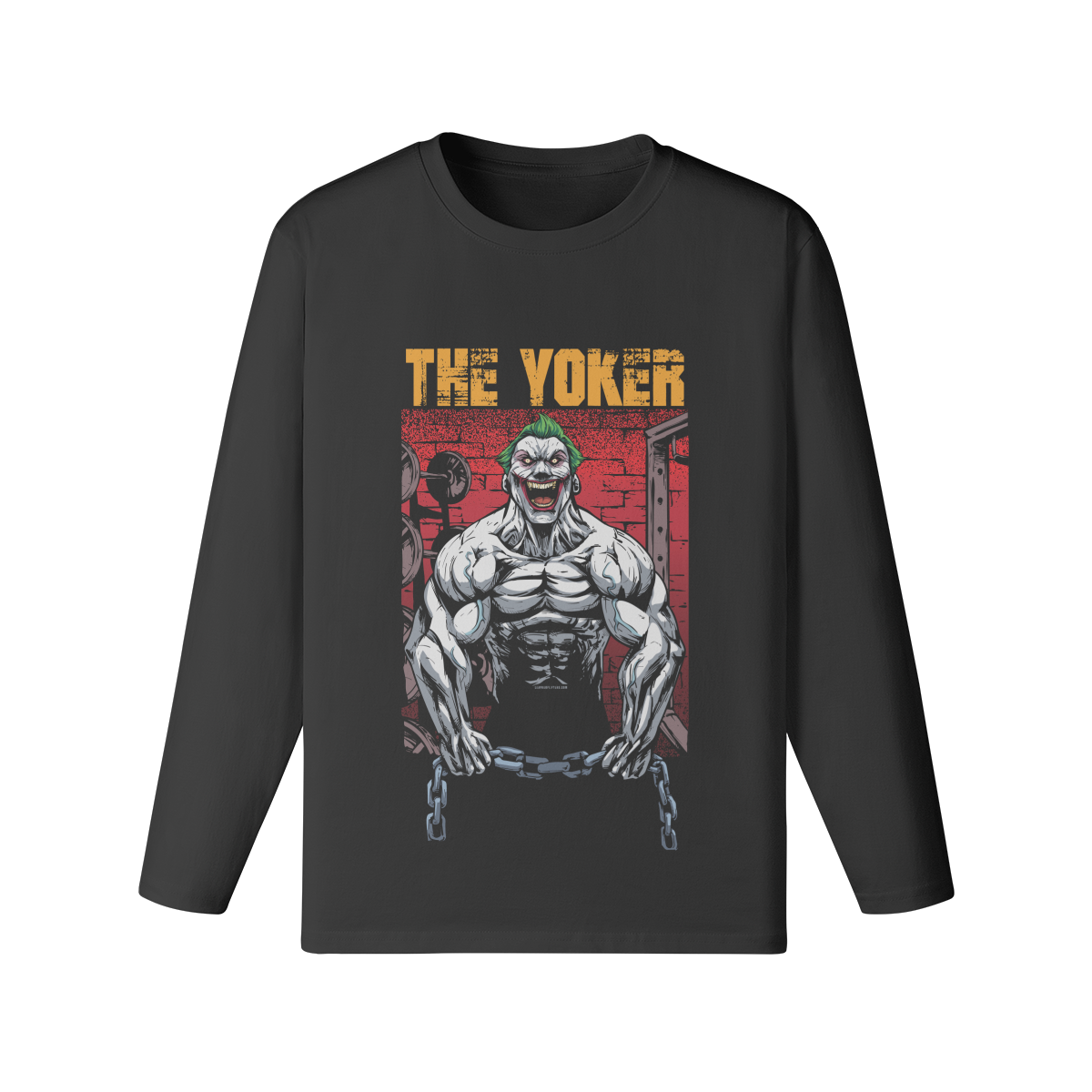 THE YOKER- Classic Long Sleeve Top-Black-League of Lifters