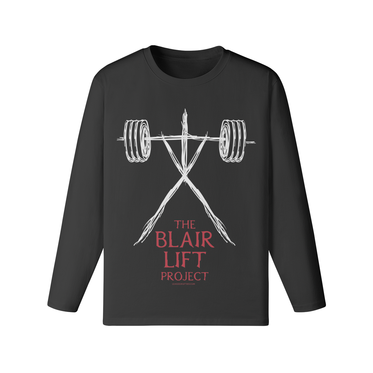 THE BLAIR LIFT PROJECT- Classic Long Sleeve Top-Black-League of Lifters