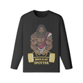 JESUS IS MY SPOTTER (DREADS)- Classic Long Sleeve Top-Black-League of Lifters