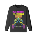 DEATH BEFORE REST DAY- Classic Long Sleeve Top-Black-League of Lifters