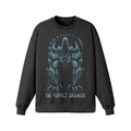 PERFECT ORGANISM- Oversized Long Sleeve Sweatshirt-Faded Black-League of Lifters